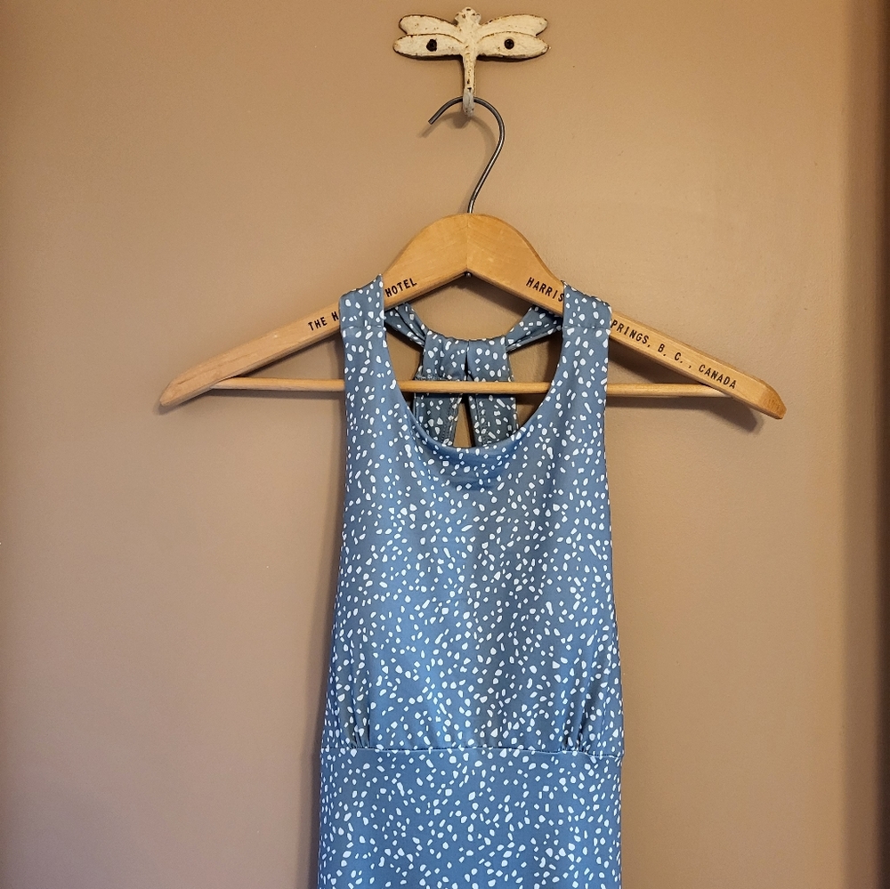 Prana. Halter sundress. Blue. XS
